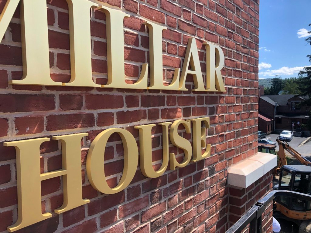 Providing Entrance Signage for Fishburne's Hitt-Millar Field House ...